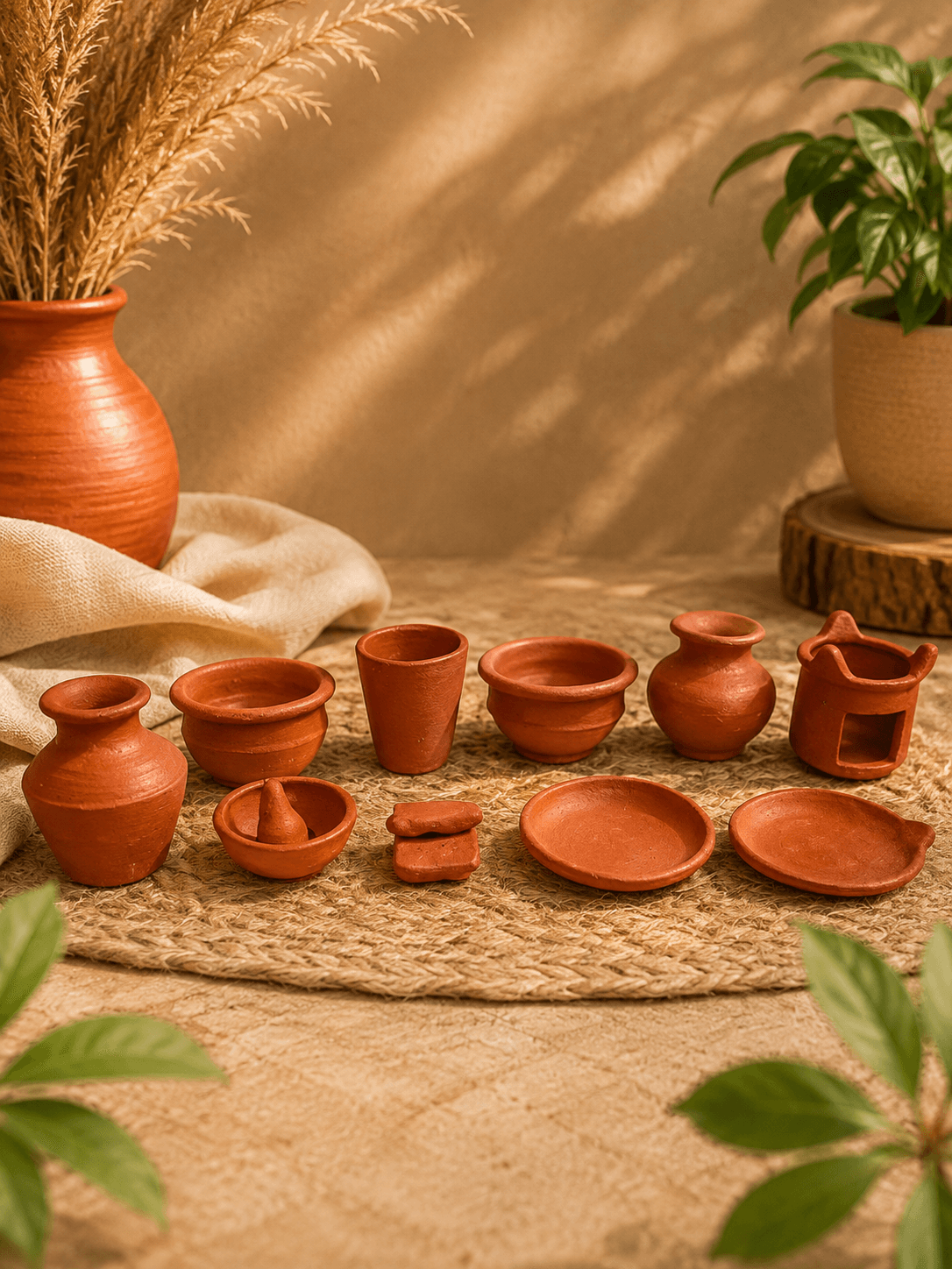 Premium Handmade Terracotta Clay Decor & Utility Products | Eco-Friendly Traditional Pottery | Artisan Handcrafted Home Décor & Gift Items – Cheppu Samman