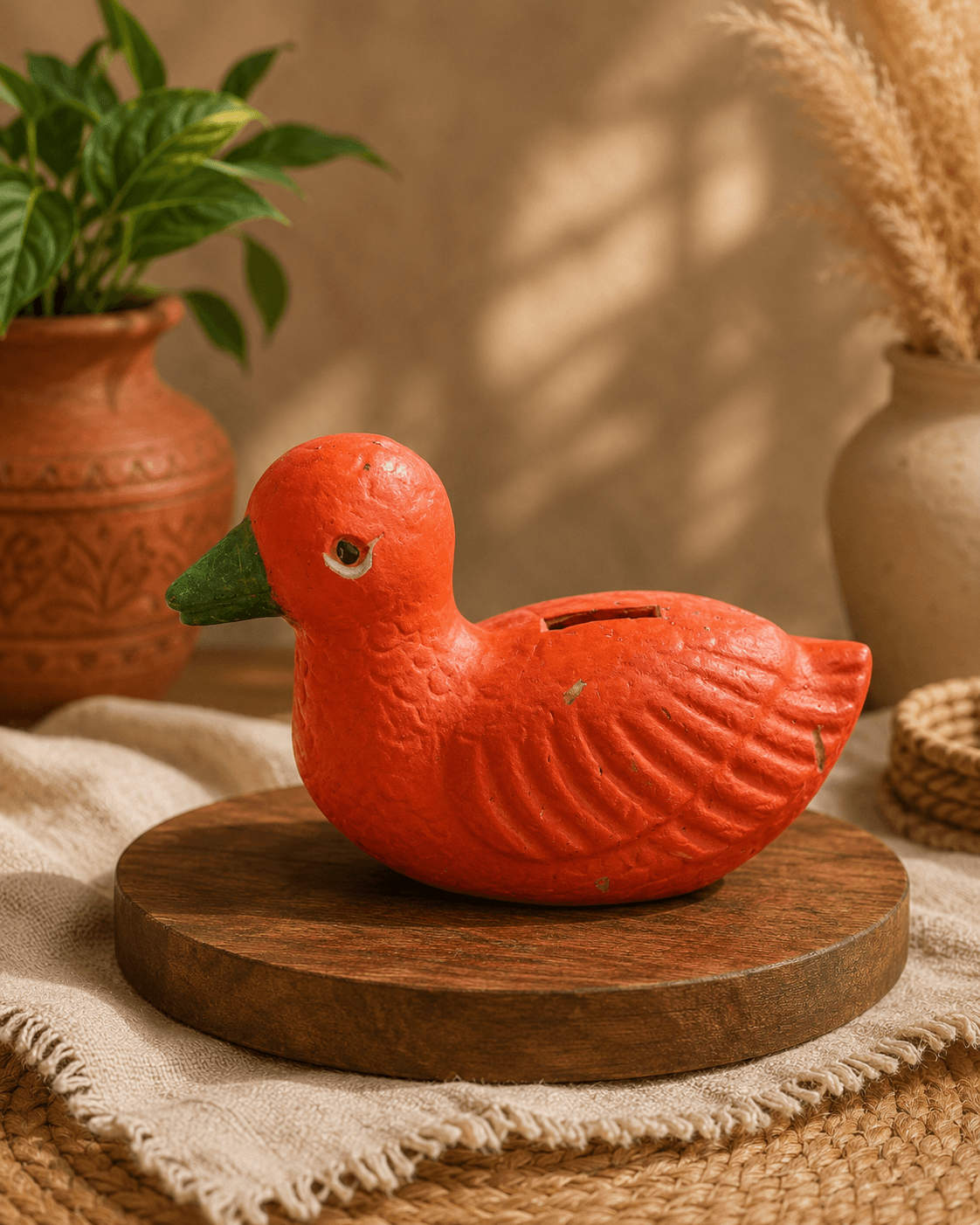 Premium Handmade Terracotta Clay Decor & Utility Products | Eco-Friendly Traditional Pottery | Artisan Handcrafted Home Décor & Gift Items – Duck Pink