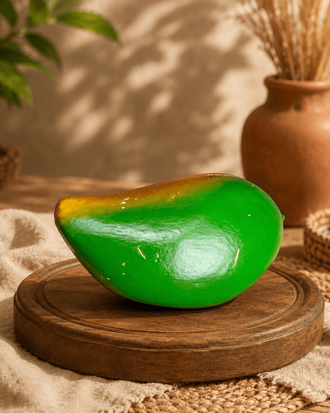 Premium Handmade Terracotta Clay Decor & Utility Products | Eco-Friendly Traditional Pottery | Artisan Handcrafted Home Décor & Gift Items – Mango Green