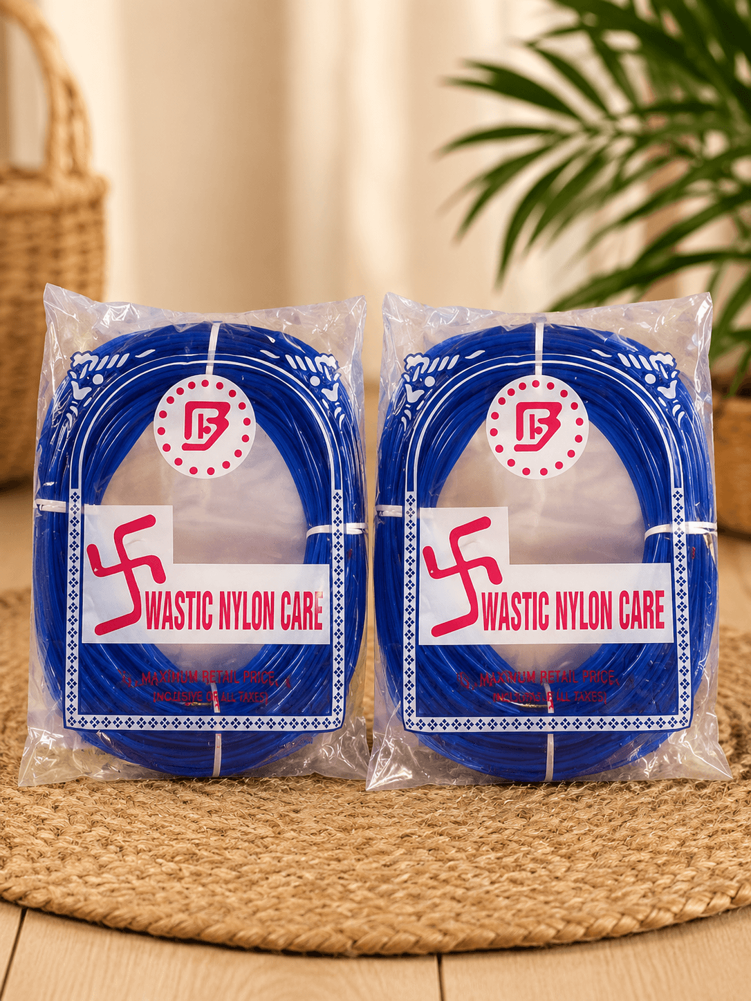 Premium Handmade Plastic Weaving Wire Roll for Wire Bag Making | Strong, Flexible & Durable Craft Wire | DIY Handbag, Basket & Home Décor Weaving Material | ink blue