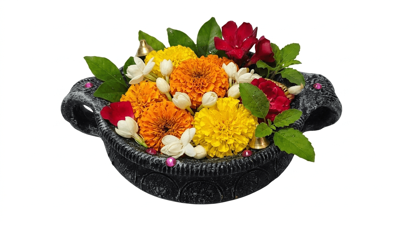 Premium Handmade Terracotta Clay Decor & Utility Products | Eco-Friendly Traditional Pottery | Artisan Handcrafted Home Décor & Gift Items – Black Uruli Bowl 3