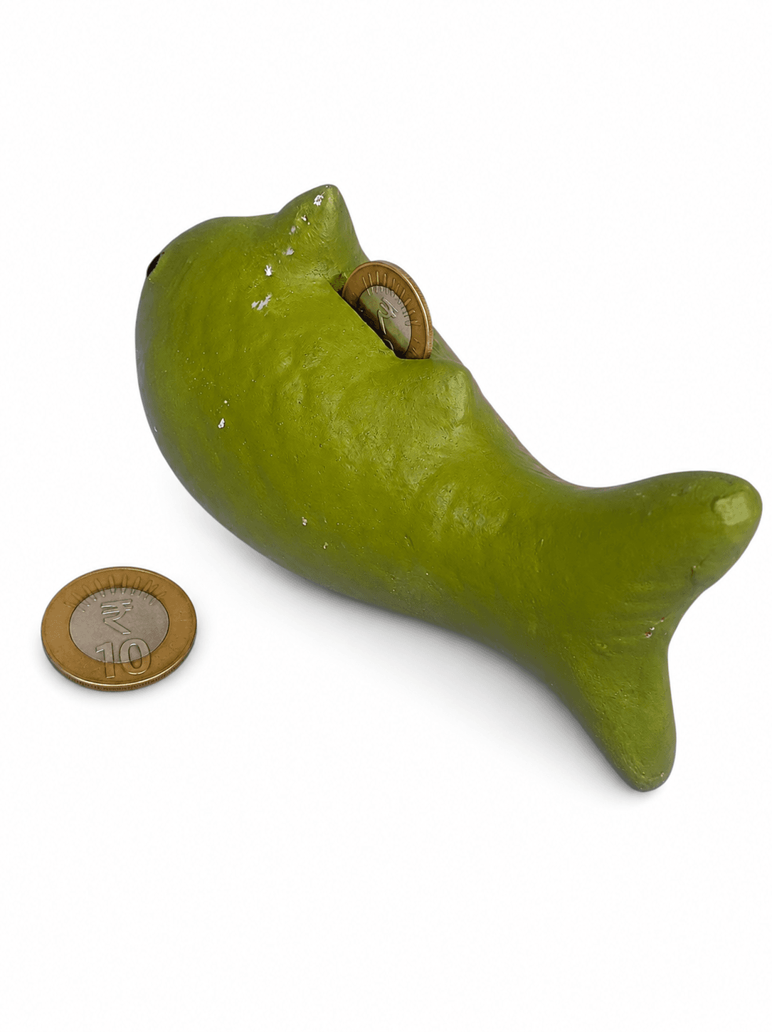 Premium Handmade Terracotta Clay Decor & Utility Products | Eco-Friendly Traditional Pottery | Artisan Handcrafted Home Décor & Gift Items – Fish Green 4