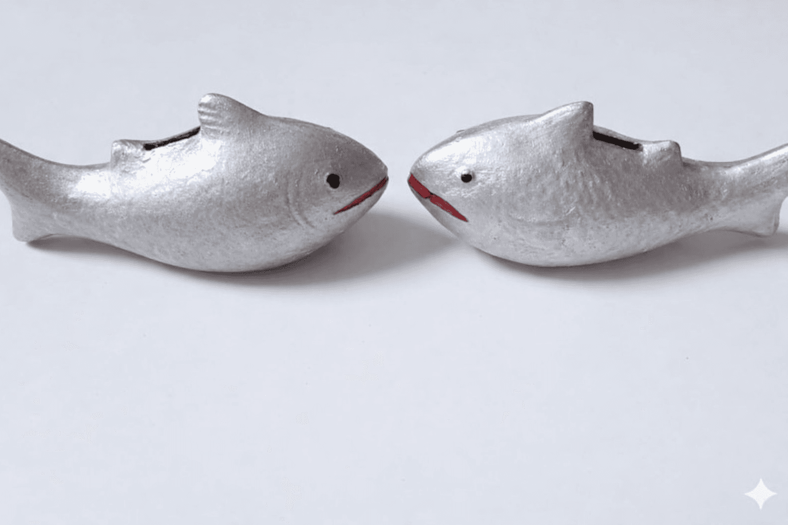 Premium Handmade Terracotta Clay Decor & Utility Products | Eco-Friendly Traditional Pottery | Artisan Handcrafted Home Décor & Gift Items – Fish Silver 2
