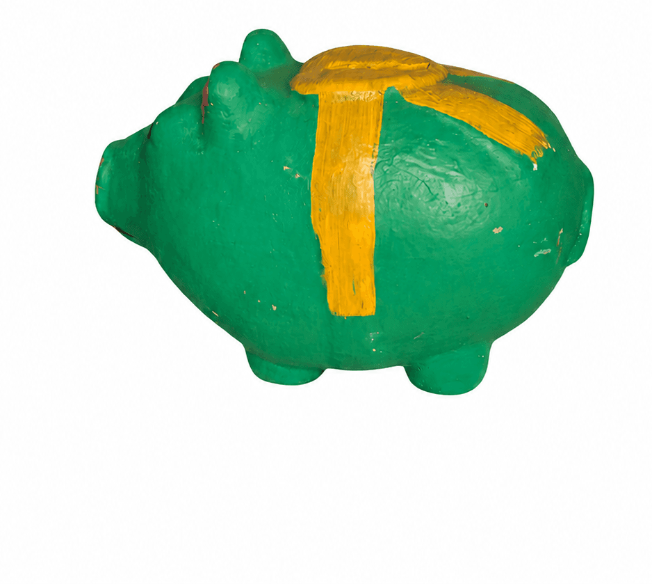 Premium Handmade Terracotta Clay Decor & Utility Products | Eco-Friendly Traditional Pottery | Artisan Handcrafted Home Décor & Gift Items – Pig Money Bank Green 2