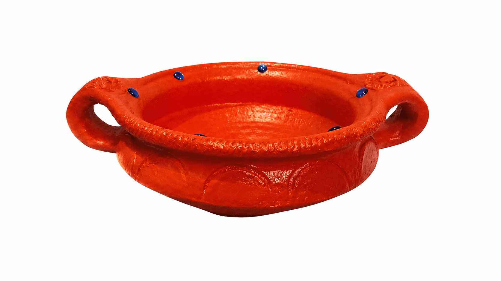 Premium Handmade Terracotta Clay Decor & Utility Products | Eco-Friendly Traditional Pottery | Artisan Handcrafted Home Décor & Gift Items – Pink Uruli Bowl 2