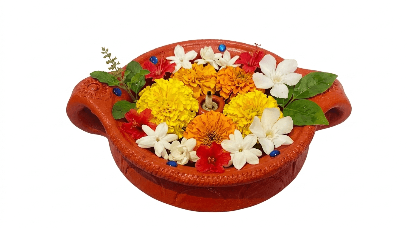 Premium Handmade Terracotta Clay Decor & Utility Products | Eco-Friendly Traditional Pottery | Artisan Handcrafted Home Décor & Gift Items – Pink Uruli Bowl 4