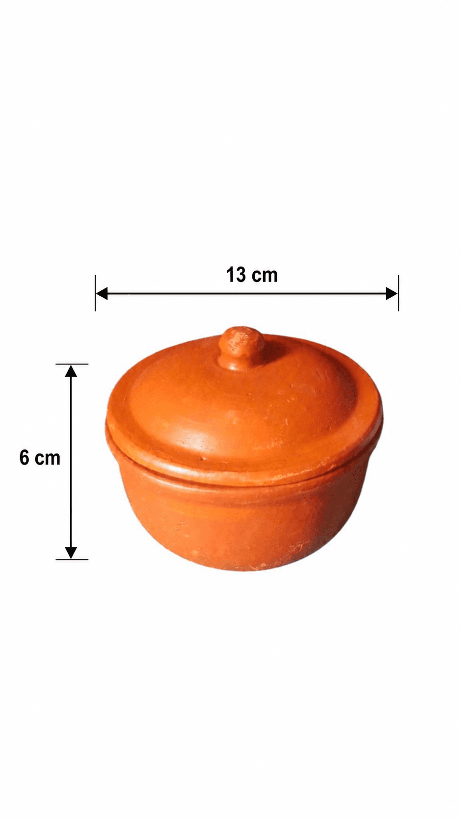 Premium Handmade Terracotta Clay Decor & Utility Products | Eco-Friendly Traditional Pottery | Artisan Handcrafted Home Décor & Gift Items – Vilakku Sambarani Bowl 3