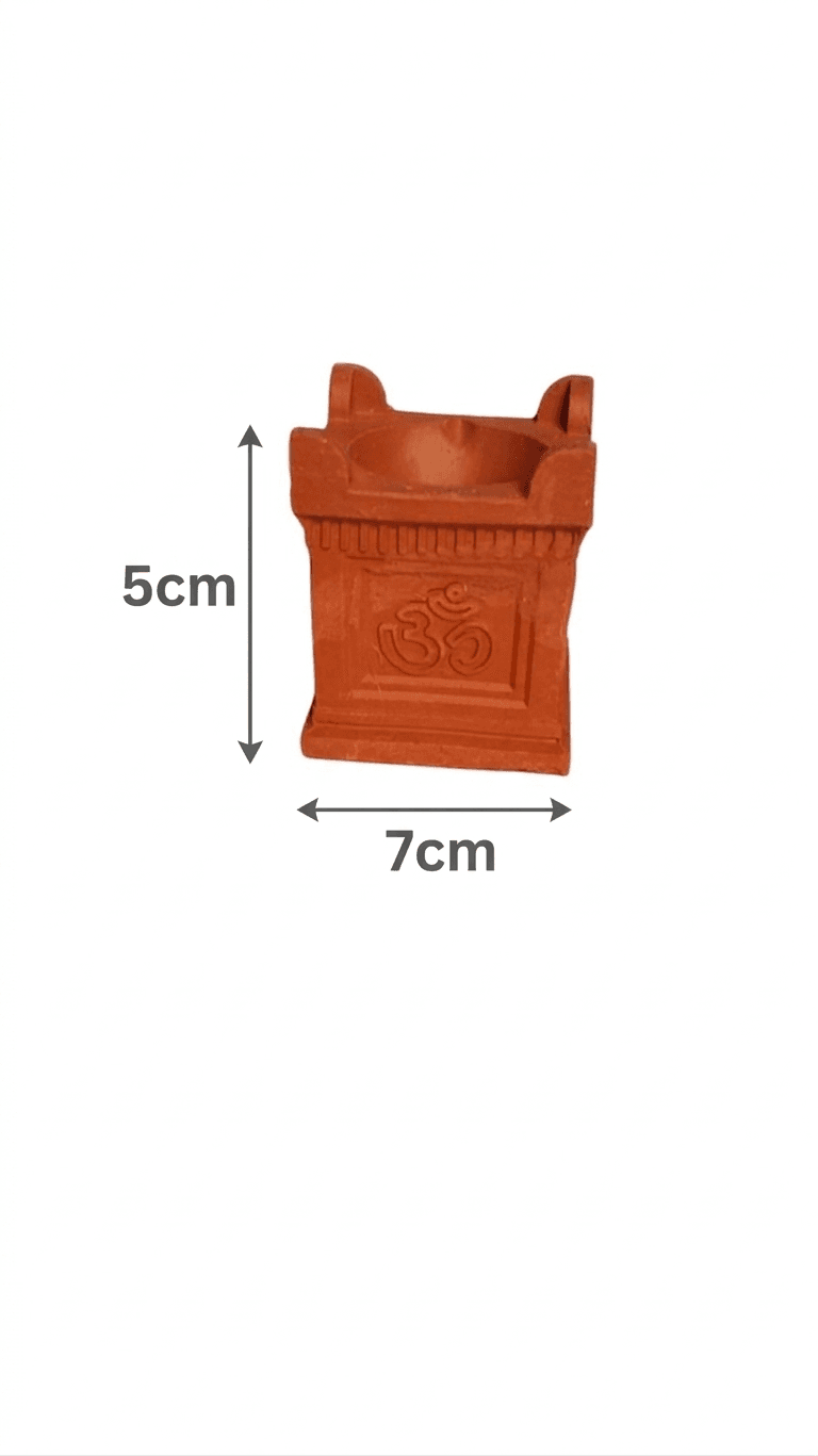 Premium Handmade Terracotta Clay Decor & Utility Products | Eco-Friendly Traditional Pottery | Artisan Handcrafted Home Décor & Gift Items – Vilakku Sambarani Bowl 5