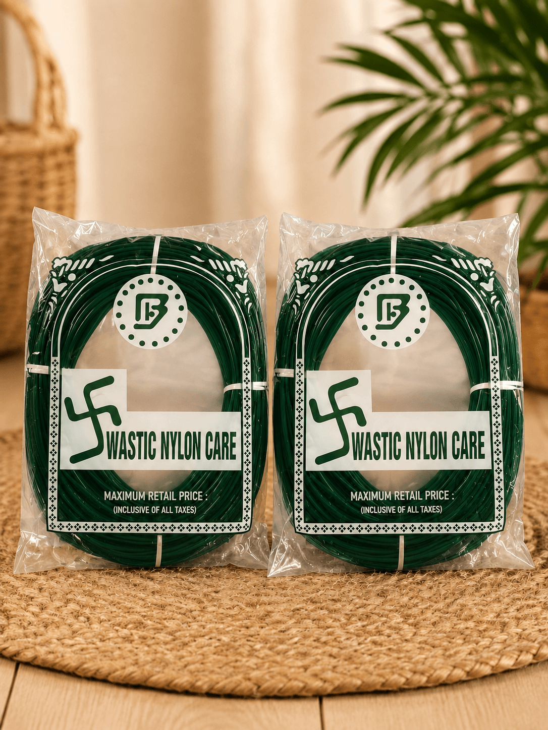Deluxe | Dark Green Premium Handmade Plastic Weaving Wire Roll for Wire Bag Making | Strong, Flexible & Durable Craft Wire | DIY Handbag, Basket & Home Décor Weaving Material |