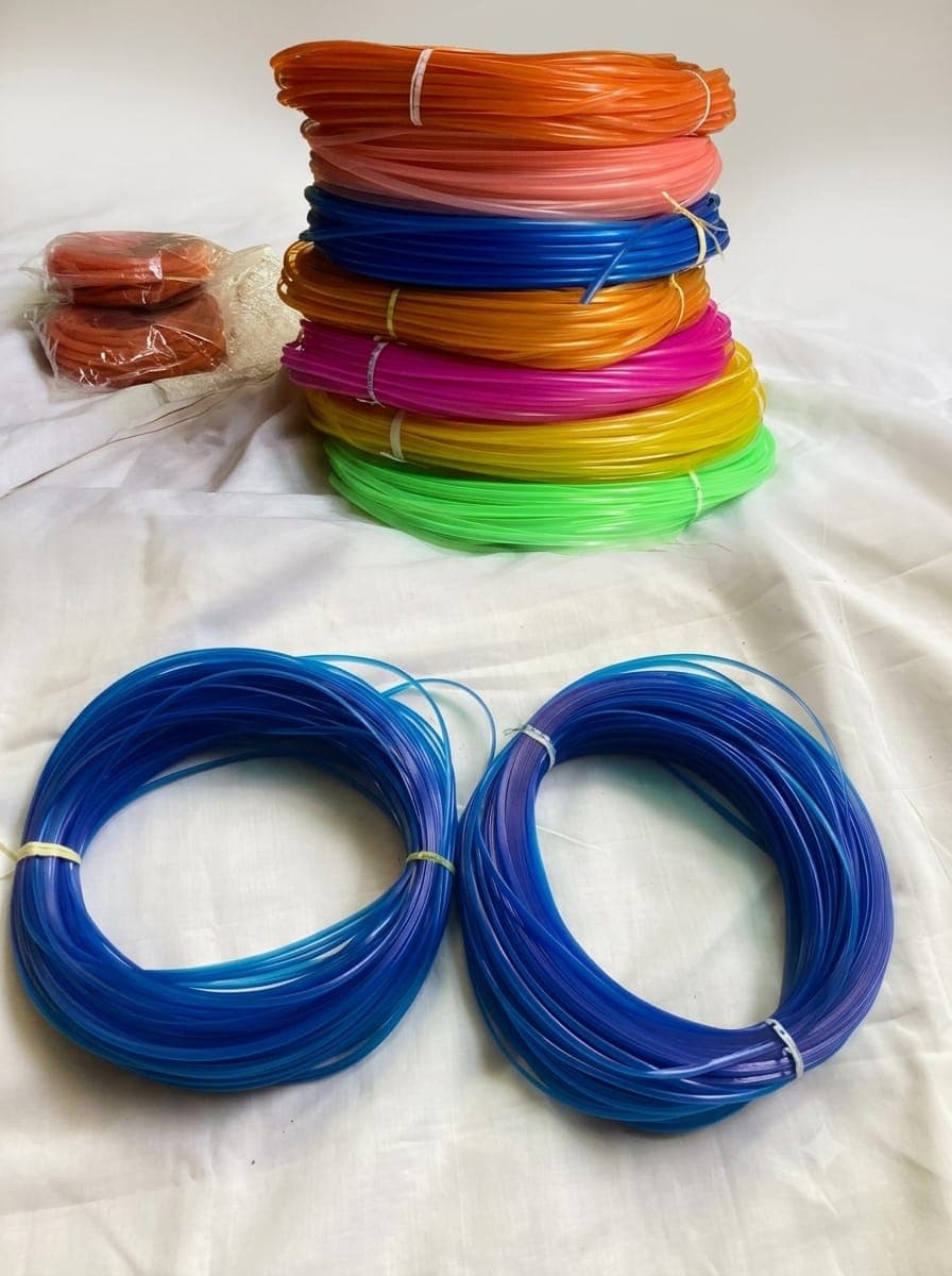Glass blue premium quality pack of 2