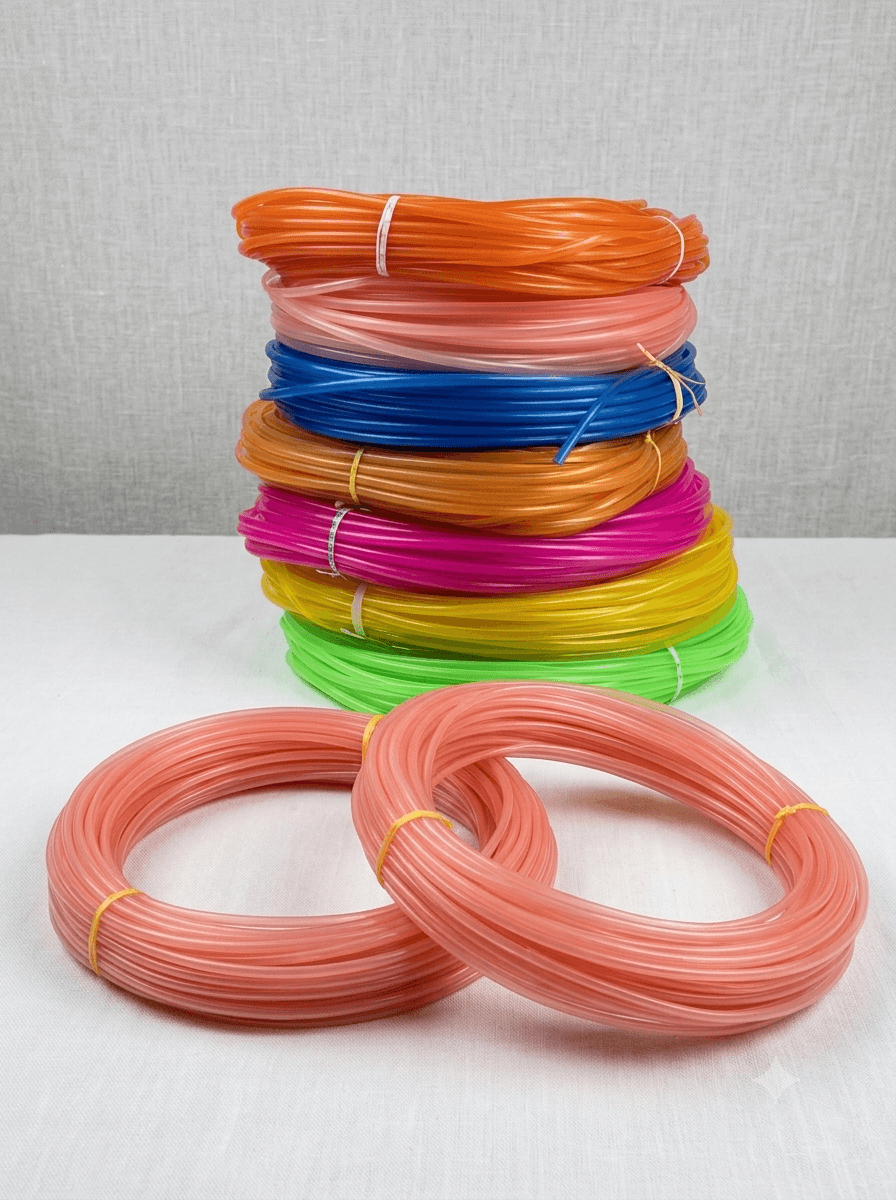 Glass light orange premium quality pack of 2