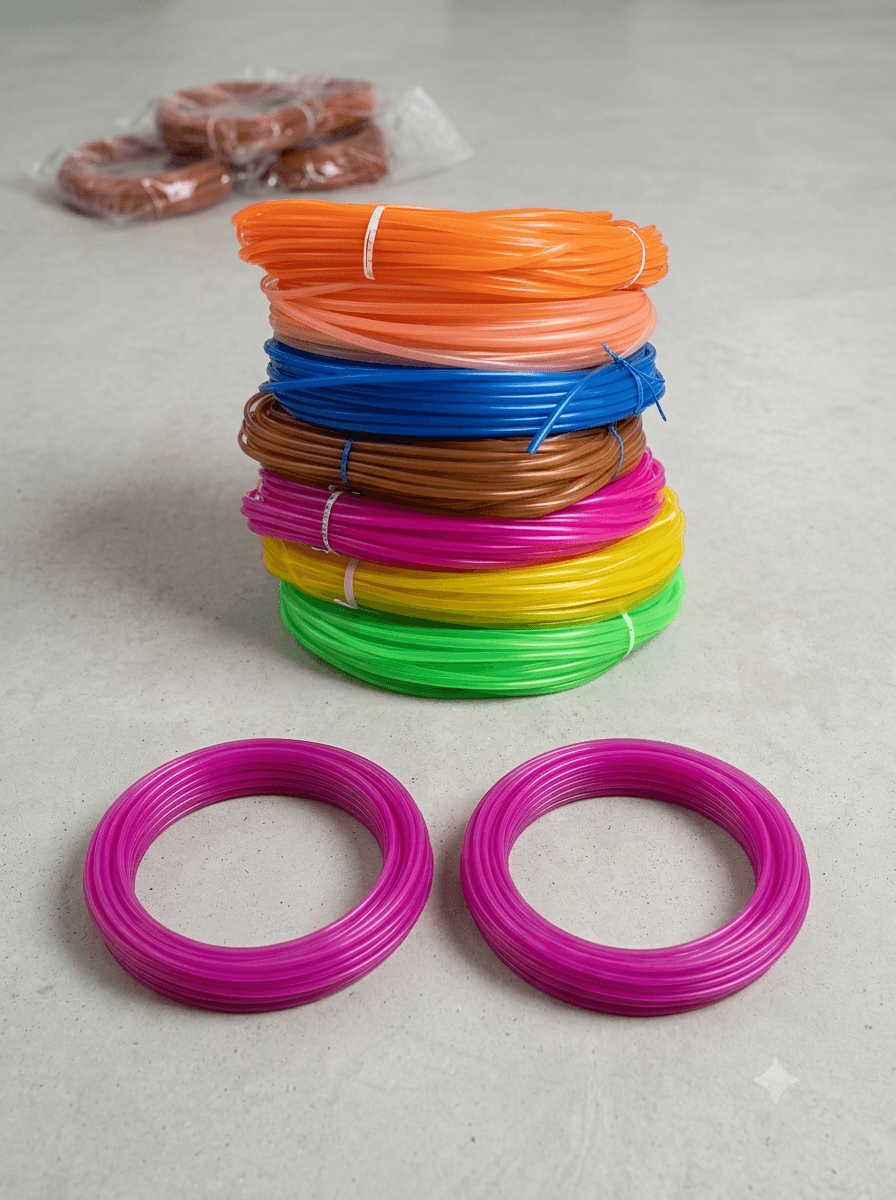 Glass pink premium quality pack of 2