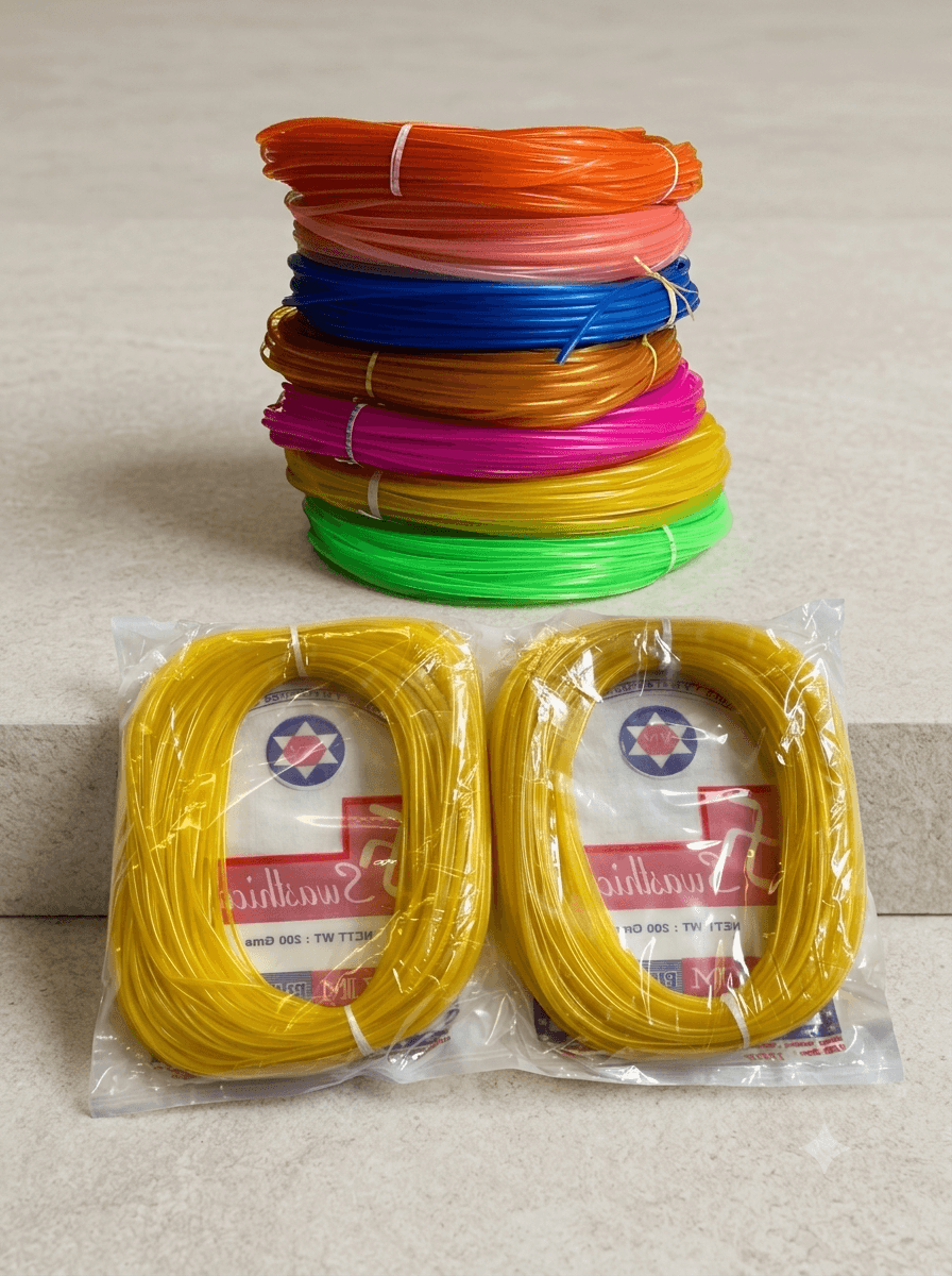 Glass yellow premium quality pack of 2