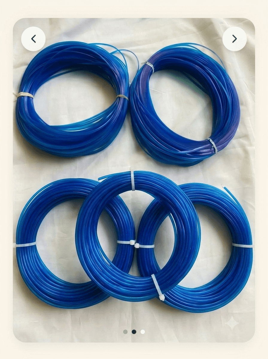 1kg blue glass wire pack of 5 premium wire for basket making