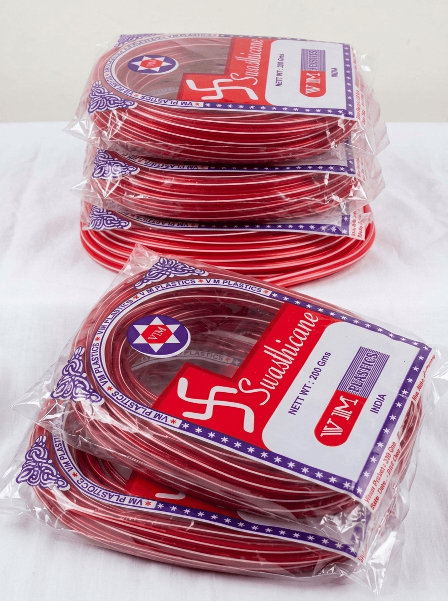 1kg disco wire red colour pack of 5 for making wire basket