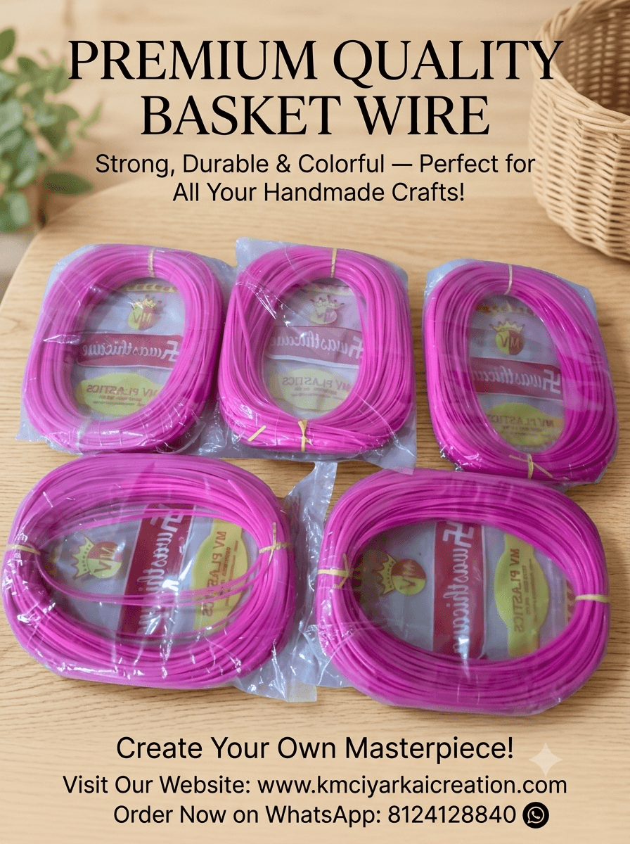 Deluxe light pink  pack of 5 for making wire basket