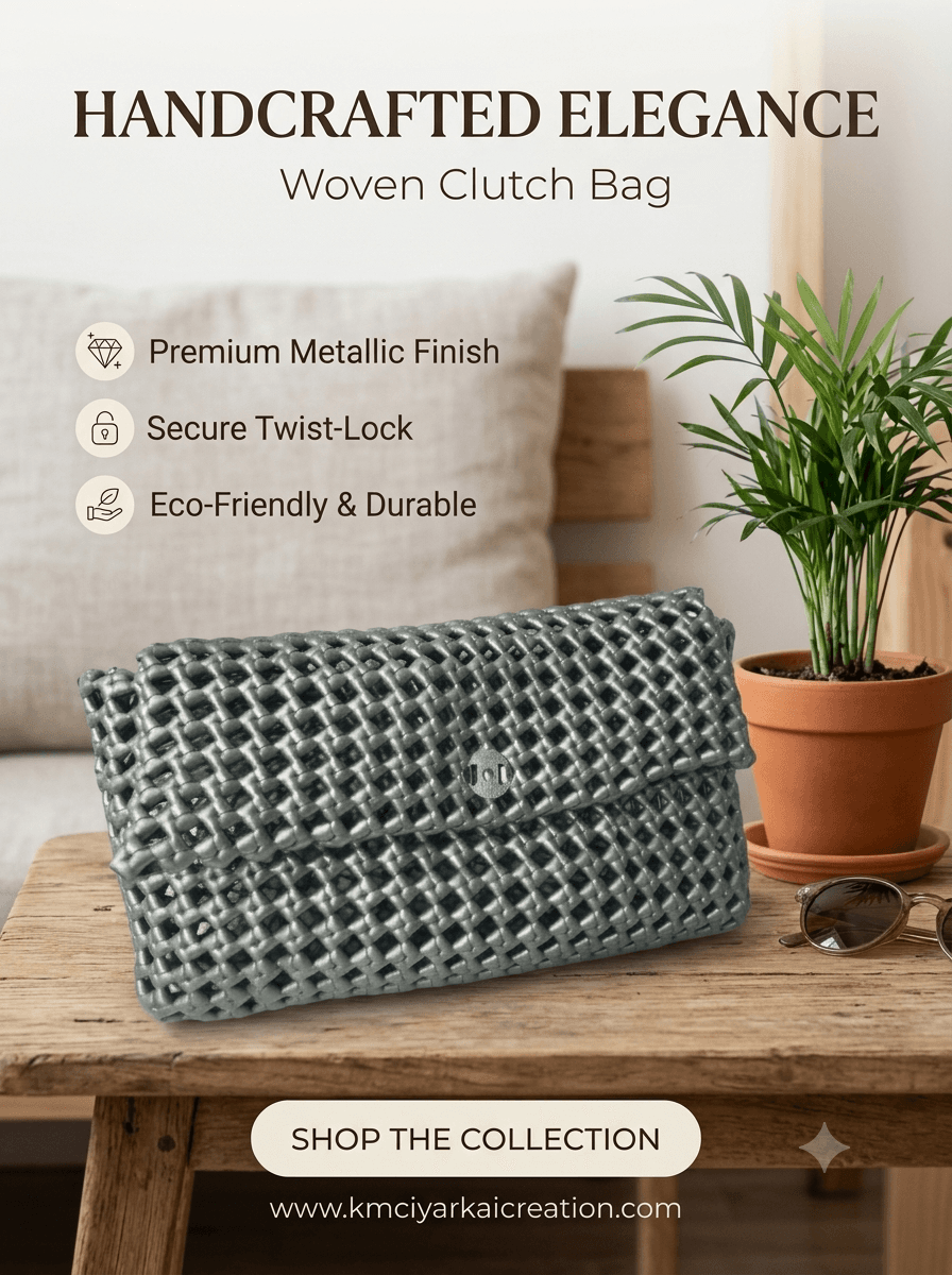 Deluxe Silver handbags 21 cm x 12 cm premium quality