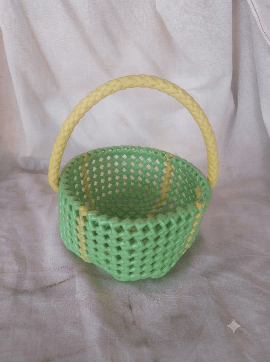 Deluxe baby green and yellow 14 cm x 7 cm